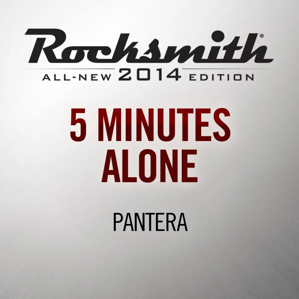Rocksmith 2014 5 Minutes Alone - PanteraPS4ПСН