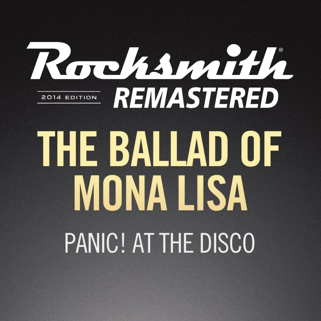 Rocksmith 2014 Ballad of Mona Lisa Panic At The Disco