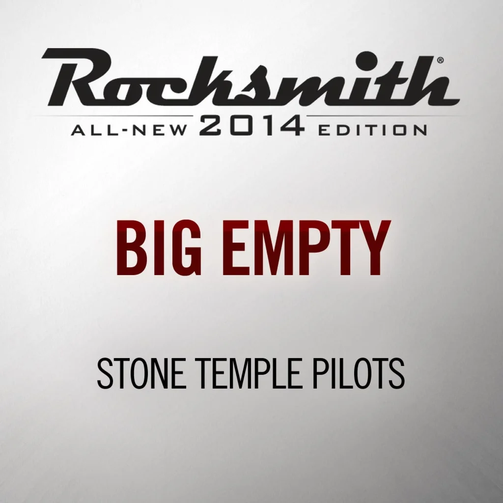 Rocksmith 2014 Big Empty - Stone Temple PilotsPS4ПСН
