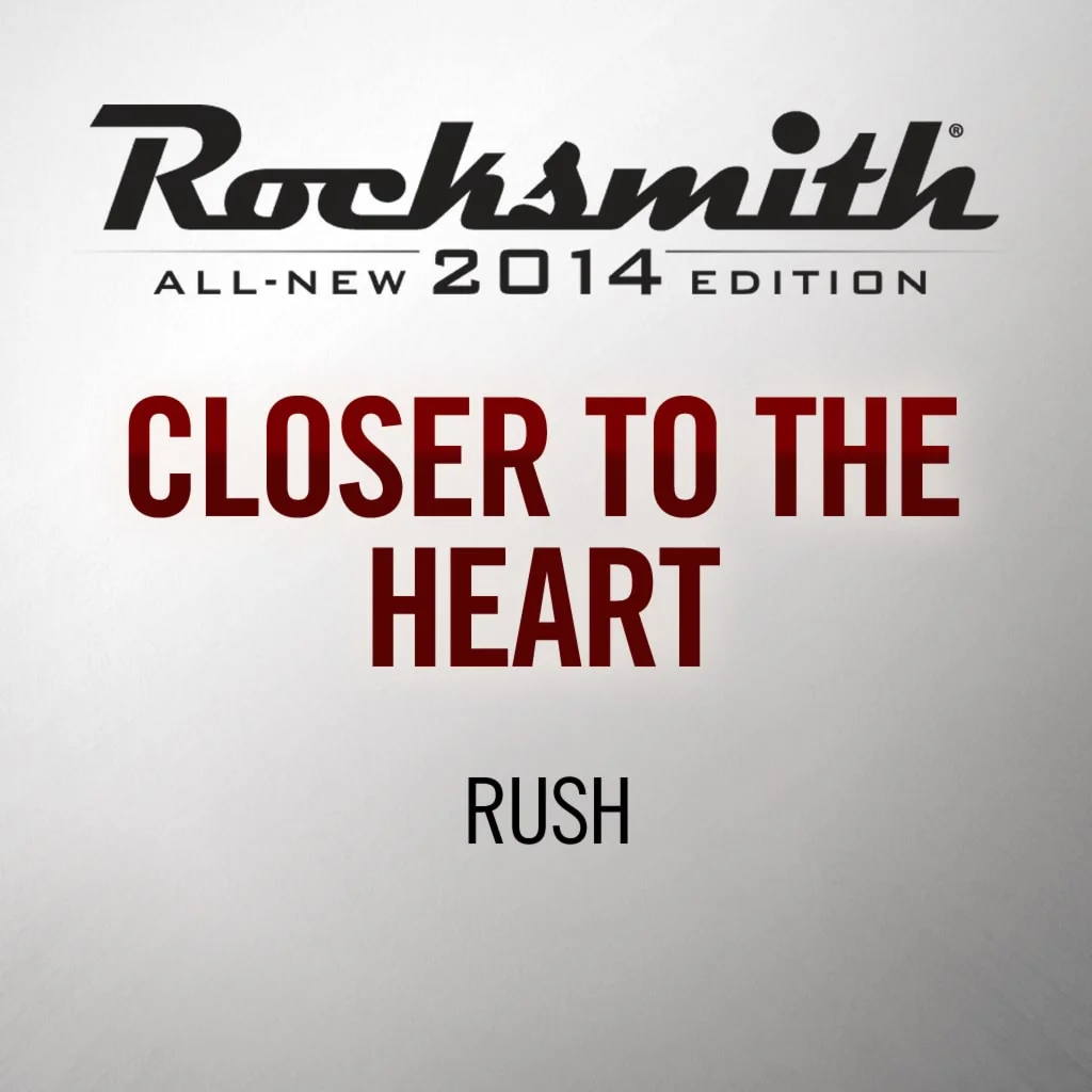 Rocksmith 2014 Closer to the Heart - RushPS4ПСН