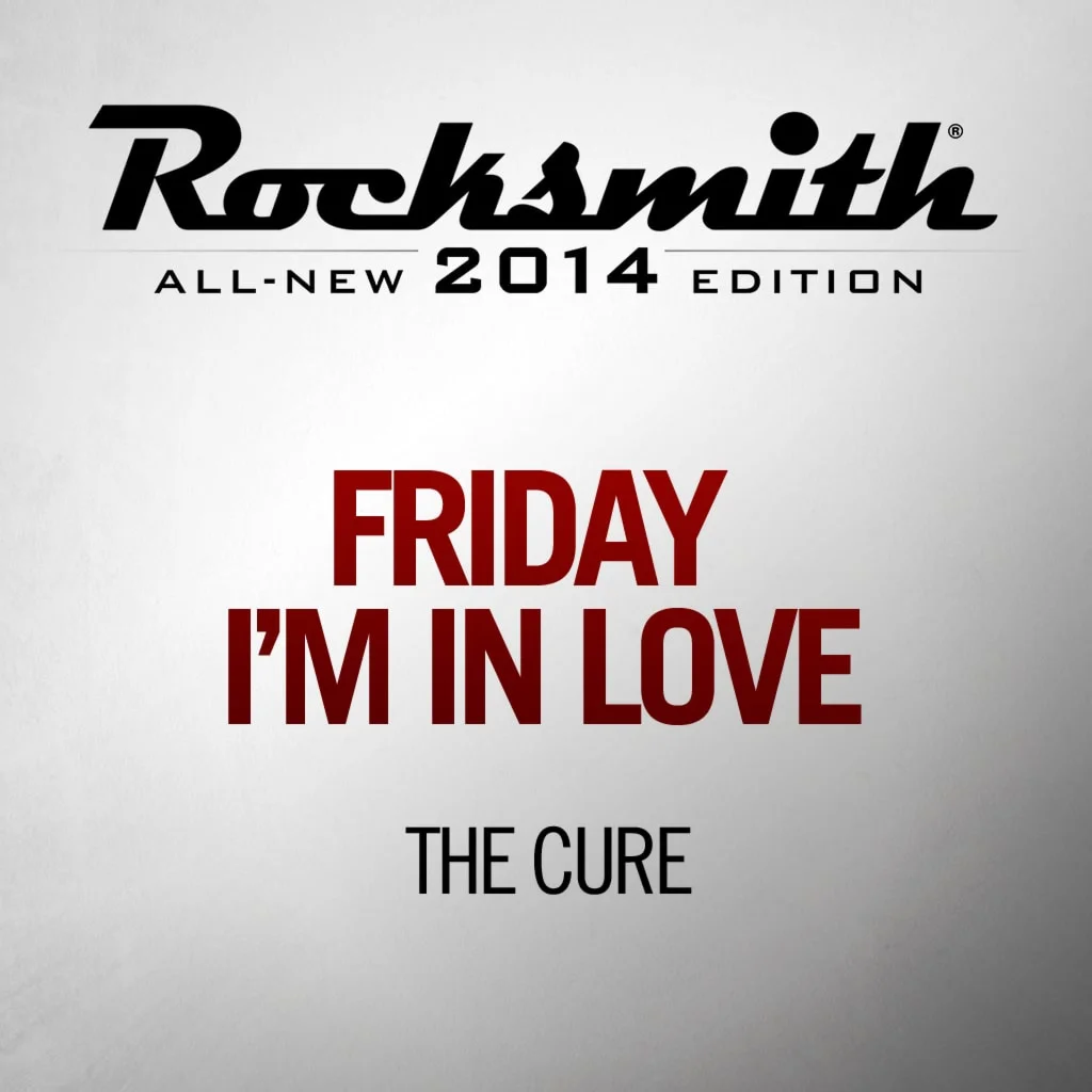 Rocksmith 2014 Friday I’m In Love - The CurePS4ПСН