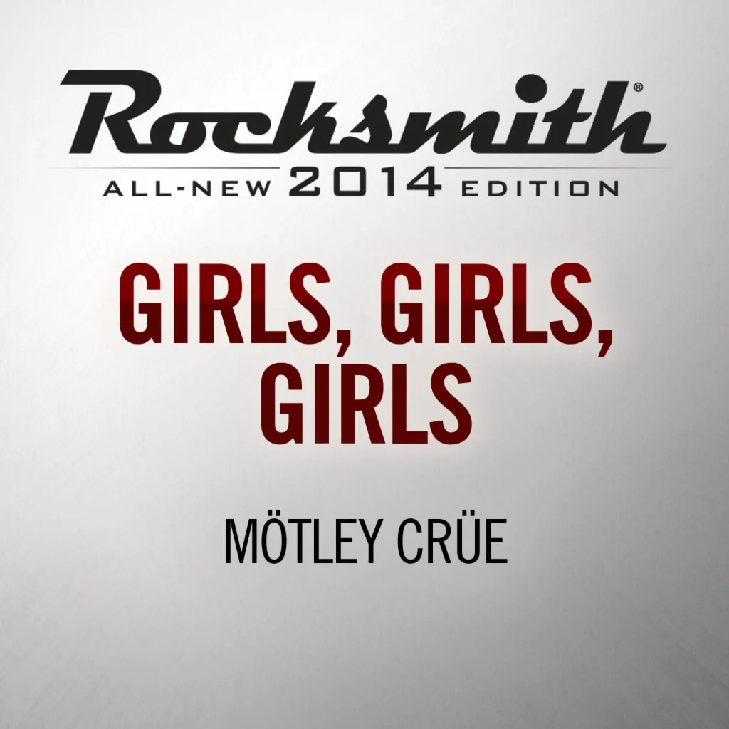 Rocksmith 2014 Girls, Girls, Girls - Mötley CrüePS4