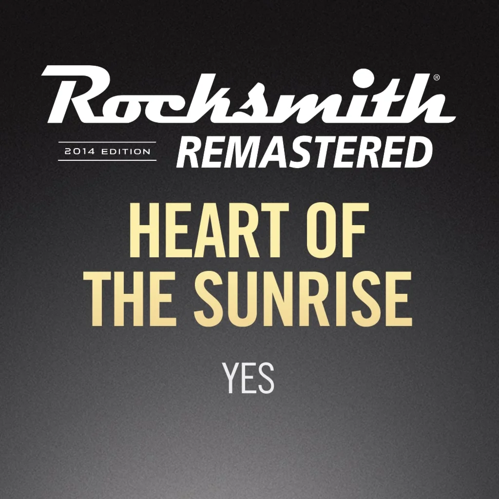 Rocksmith 2014 Heart of the Sunrise - YesPS4ПСН
