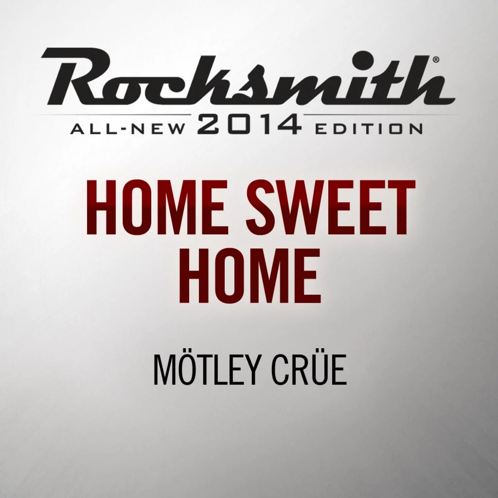 Rocksmith 2014 Home Sweet Home - Mötley CrüePS4ПСН