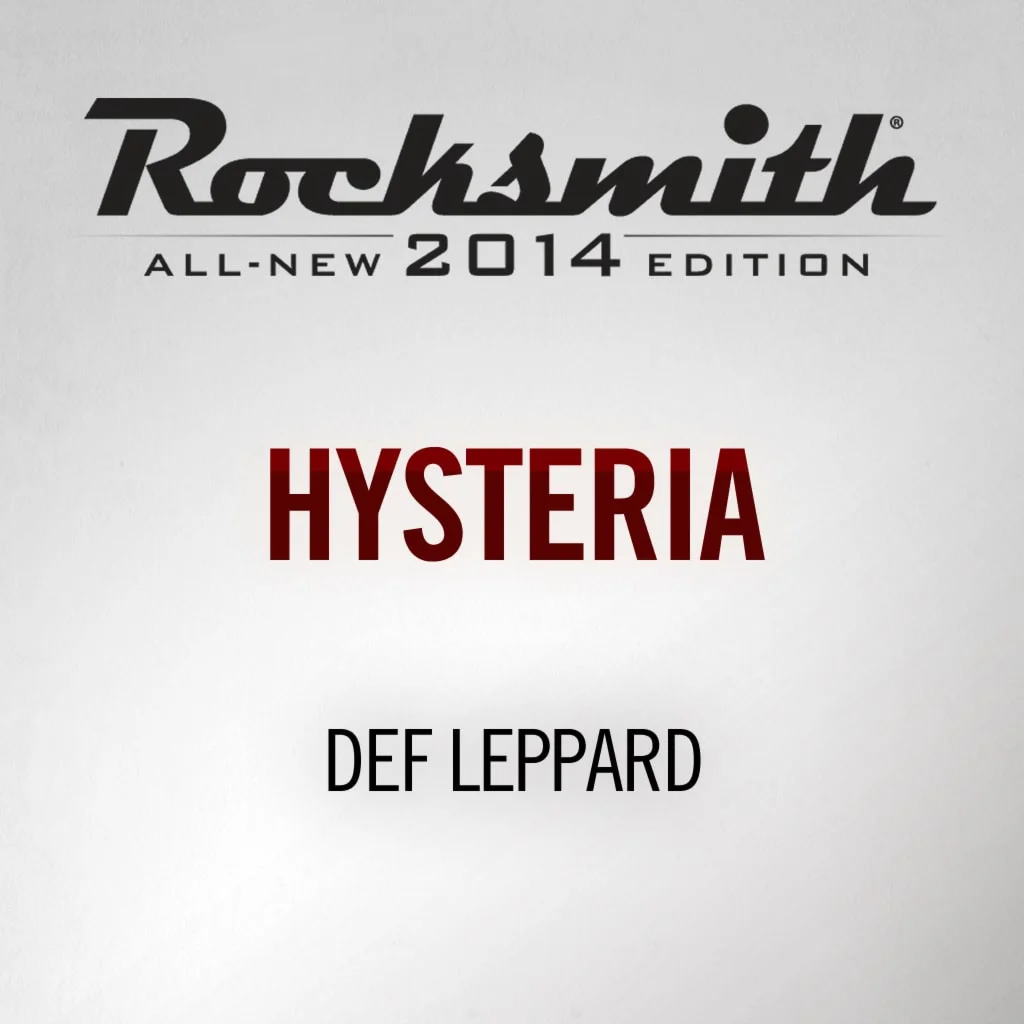 Rocksmith 2014 Hysteria - Def LeppardPS4ПСН