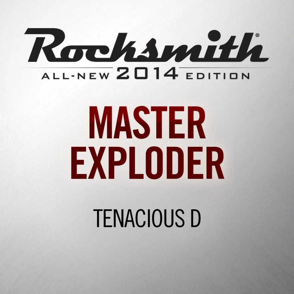 Rocksmith 2014 Master Exploder - Tenacious DPS4ПСН
