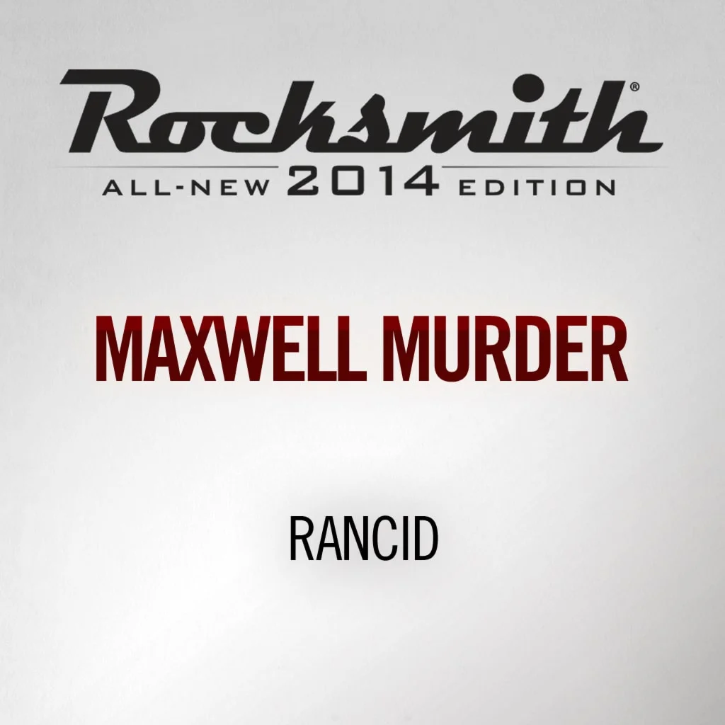 Rocksmith 2014 Maxwell Murder - RancidPS4ПСН