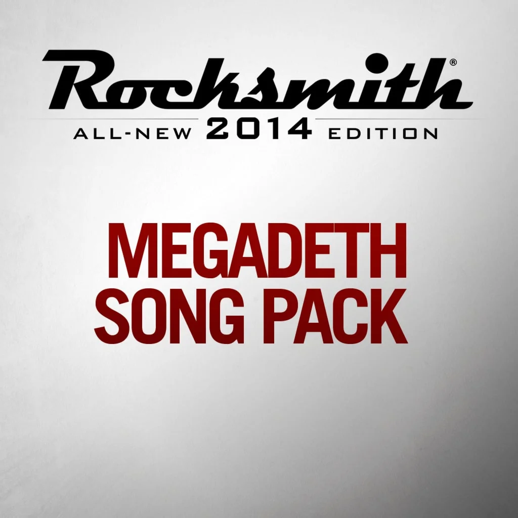 Rocksmith 2014 Megadeth Song PackPS4ПСНPLAYSTATION