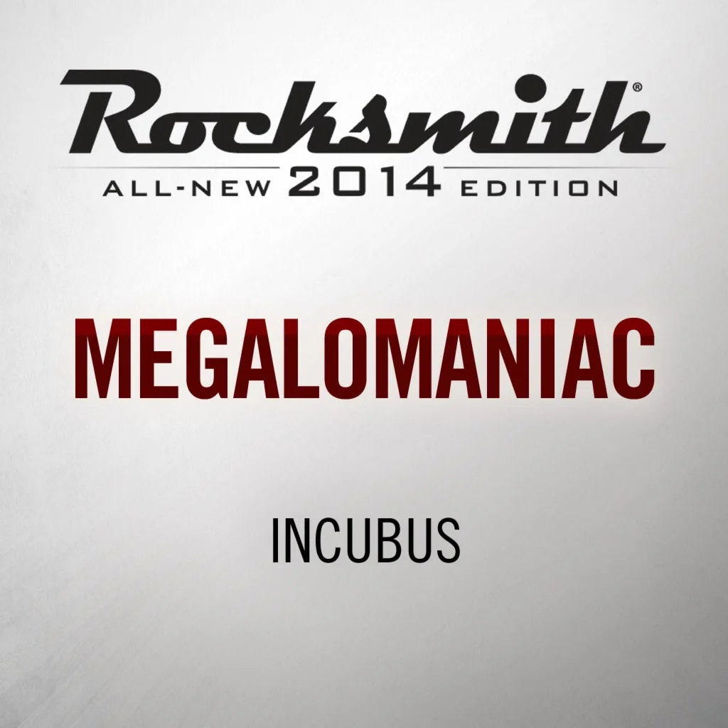Rocksmith 2014 Megalomaniac - IncubusPS4ПСН