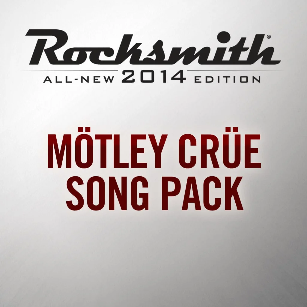 Rocksmith 2014 Mötley Crüe Song PackPS4ПСН