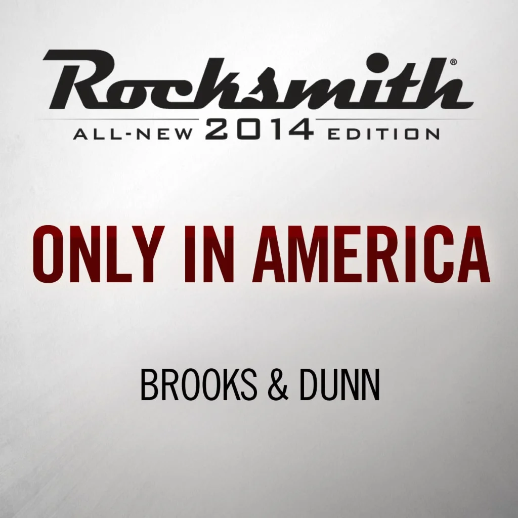 Rocksmith 2014 Only in America - Brooks & DunnPS4ПСН