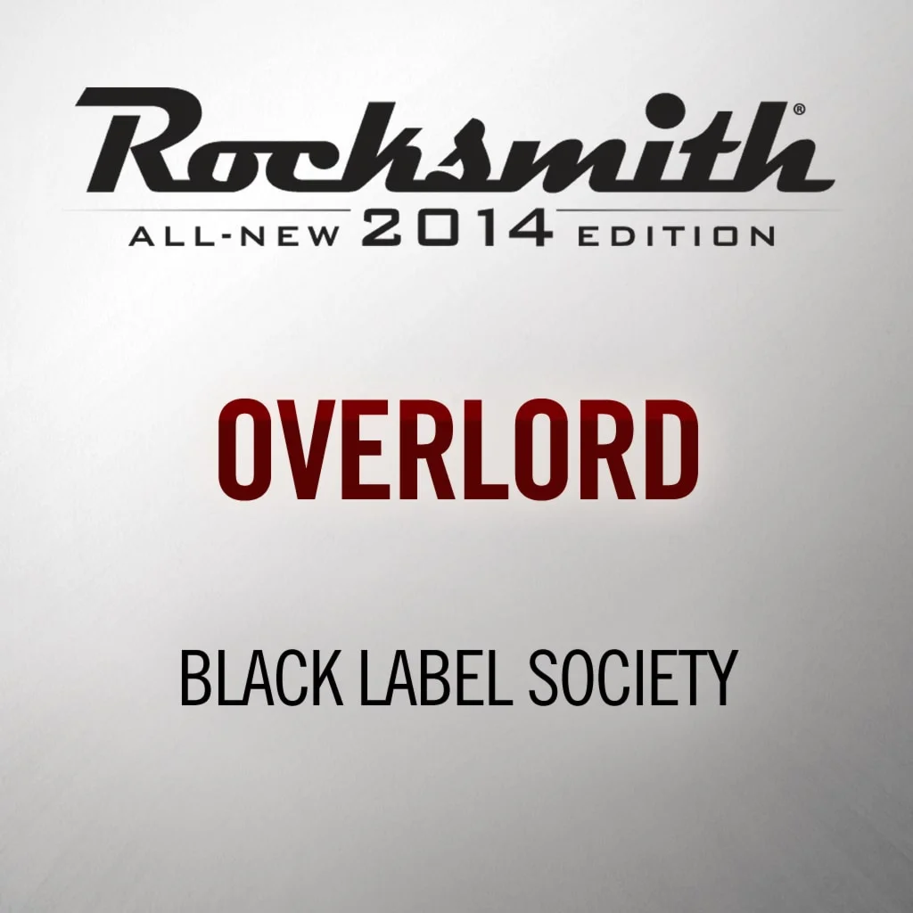Rocksmith 2014 Overlord - Black Label SocietyPS4ПСН