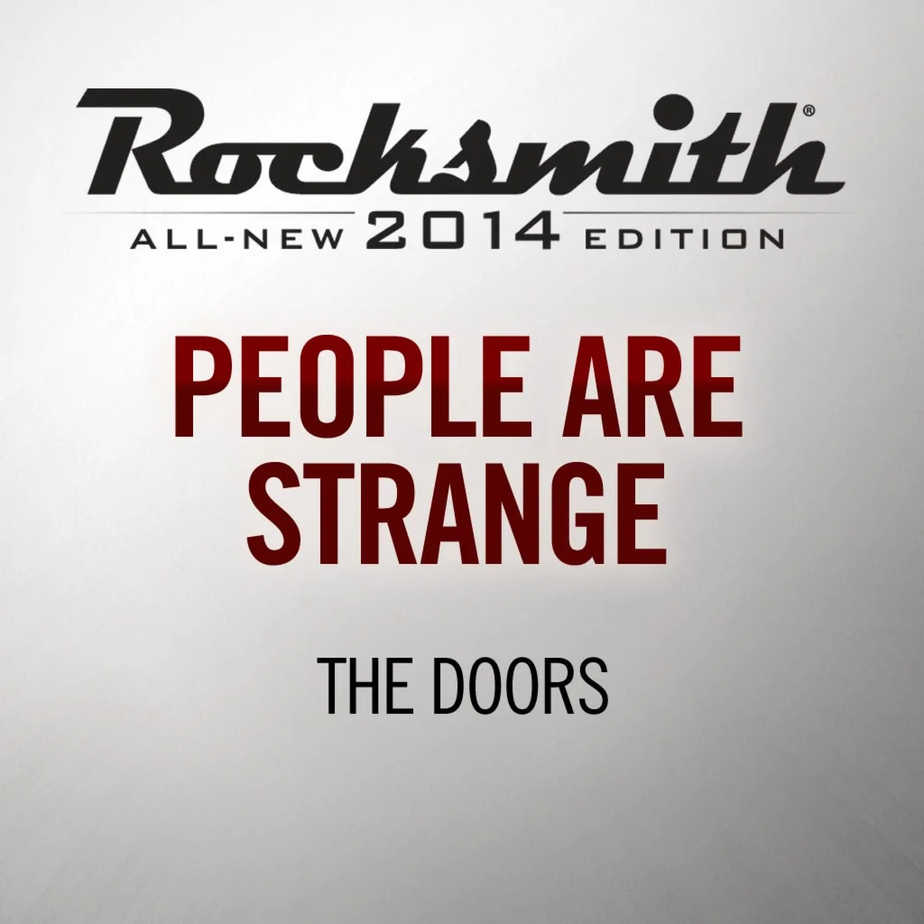 Rocksmith 2014 People Are Strange - The DoorsPS4ПСН