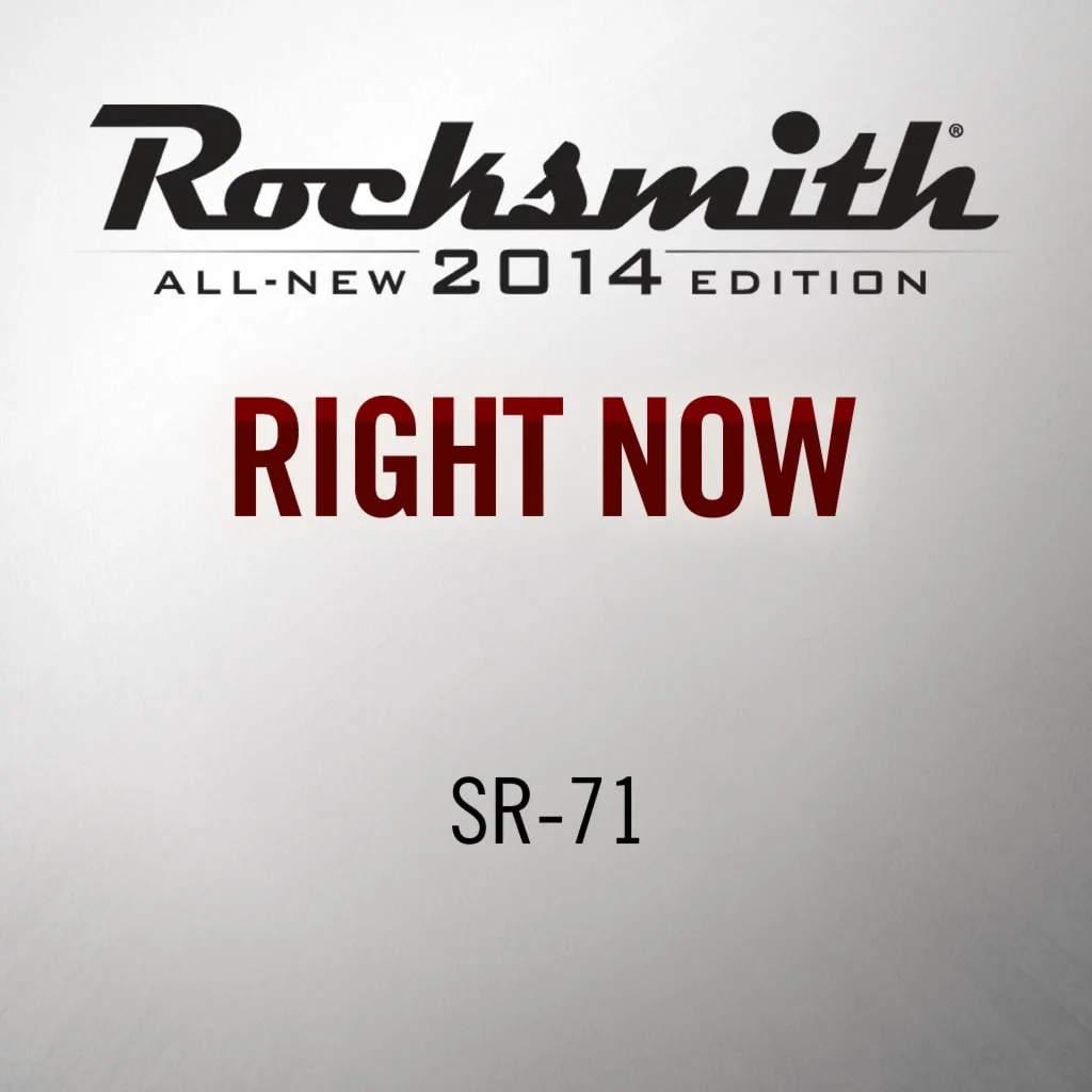 Rocksmith 2014 Right Now - SR-71PS4ПСНPLAYSTATION