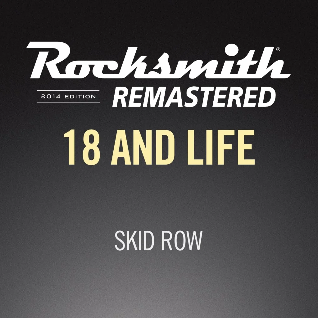 Rocksmith® 2014 – 18 And Life - Skid RowPS4ПСН