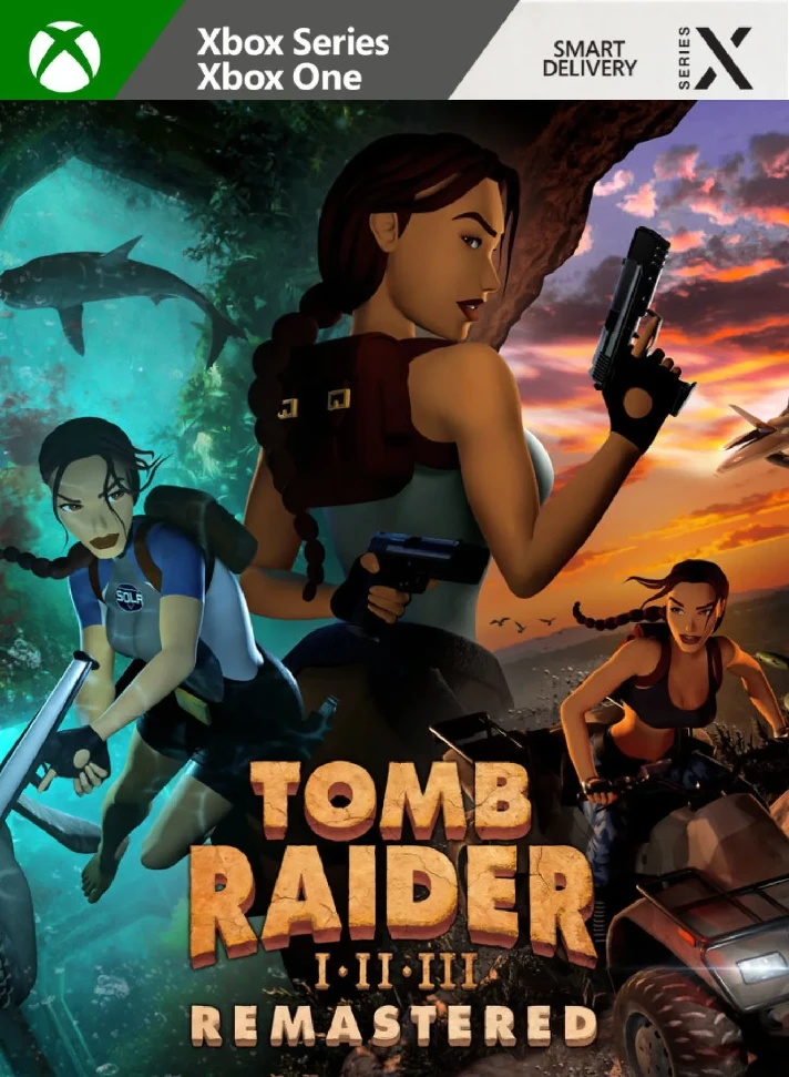 Tomb Raider I-III Remastered Starring Lara Croft XBOX🔑