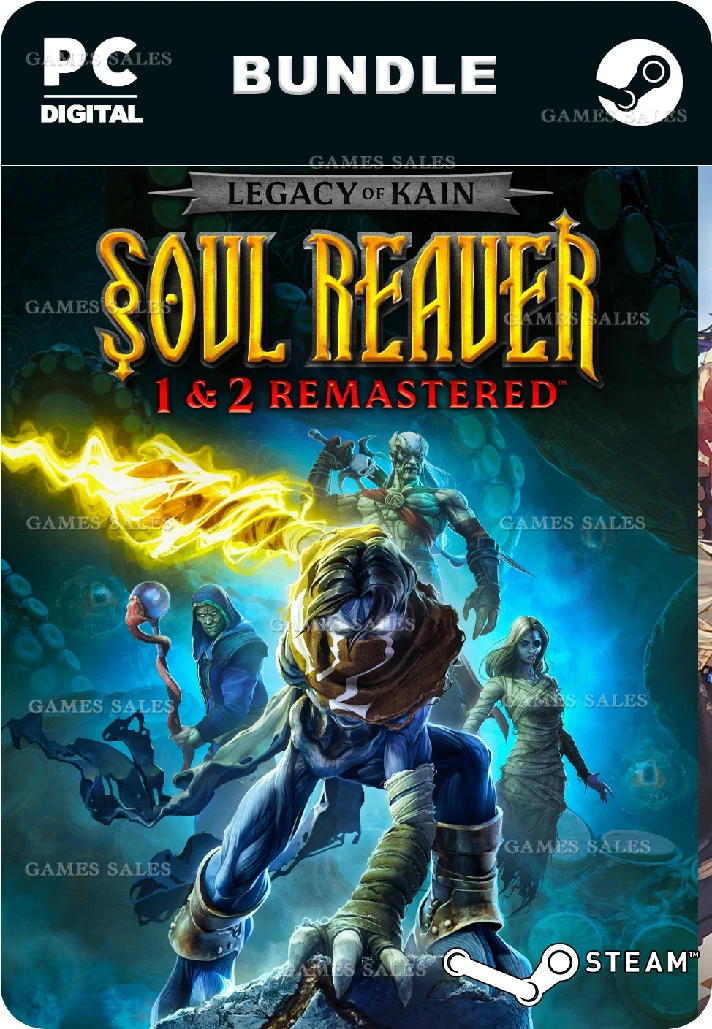 ✅💙LEGACY OF KAIN™ SOUL REAVER 1&2 REMASTERED💙STEAM