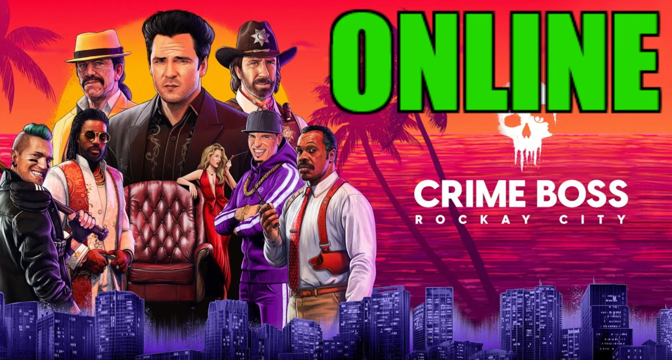 ・CRIME BOSS: ROCKAY CITY — ОНЛАЙН ・STEAM НА 30 ДНЕЙ・