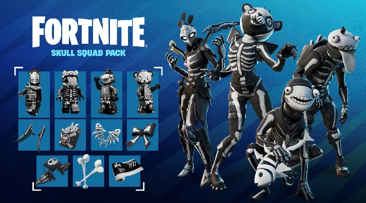 ✅FORTNITE: Skull Squad Pack ✅XBOX|PC|PS KEY🔑