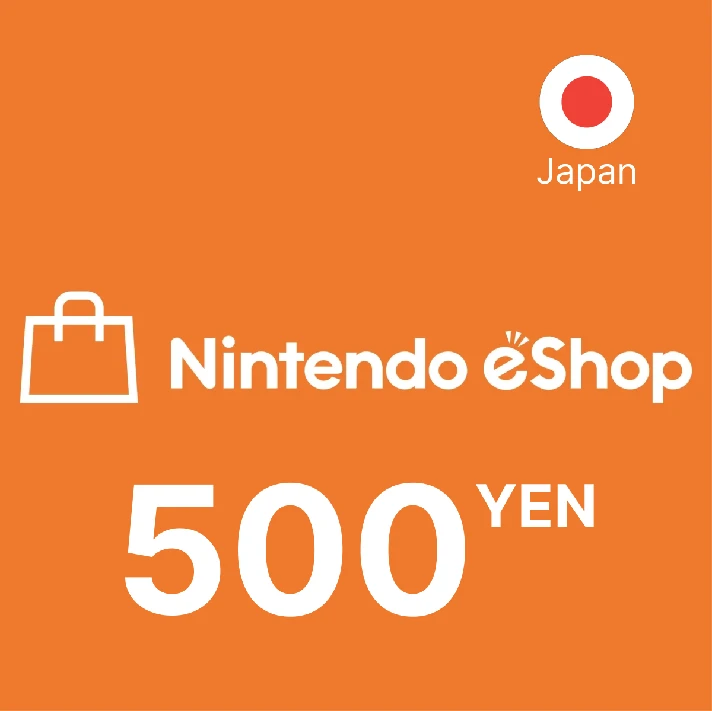 Nintendo eShopGift Card 500 YEN Japan JPY