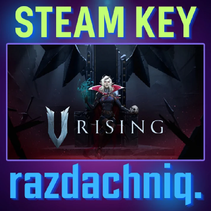 🩸V Rising {Steam Key/Global/Region Free} + Gift🎁