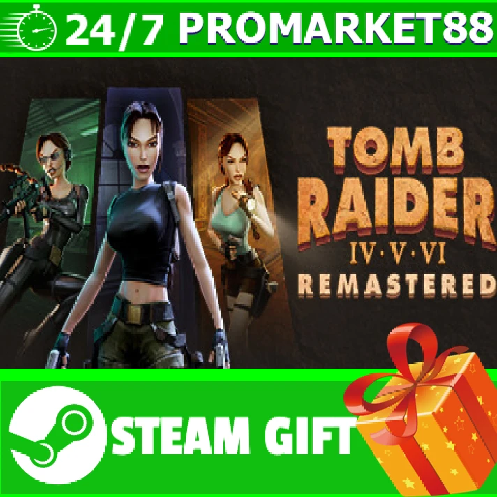 ⭐️ALL COUNTRIES⭐️ Tomb Raider 2-VI Remastered STEAM GIF