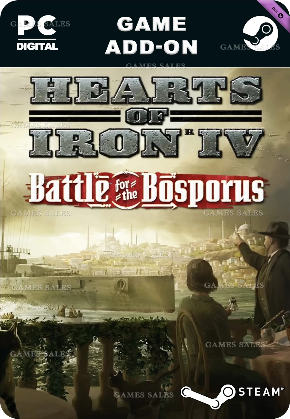 HEARTS OF IRON IV: BATTLE FOR THE BOSPORUSSTEAM