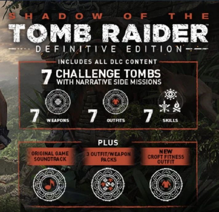 Shadow of the Tomb Raider Definitive Edition key GlobaL