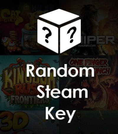 Рандом Steam ключ Испытай удачу. Игры 250-7000₽