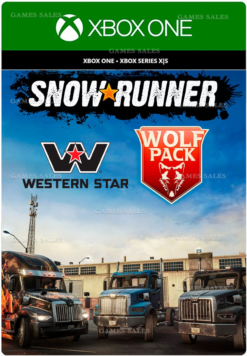 SNOWRUNNER - WESTERN STAR WOLF PACK XBOXКЛЮЧ