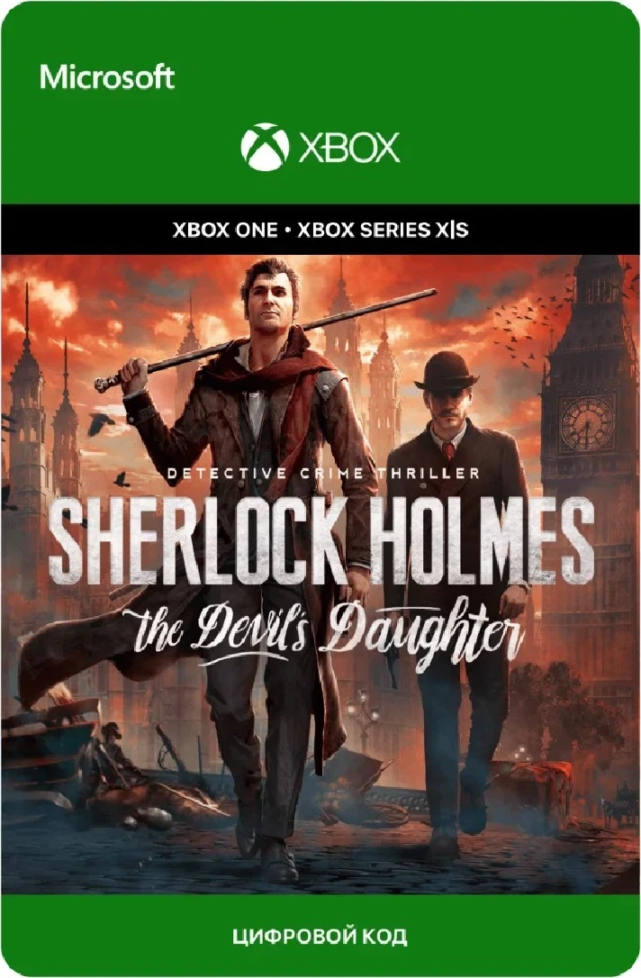 Sherlock Holmes The Devils Daughter Redux XBOX Code 🔑