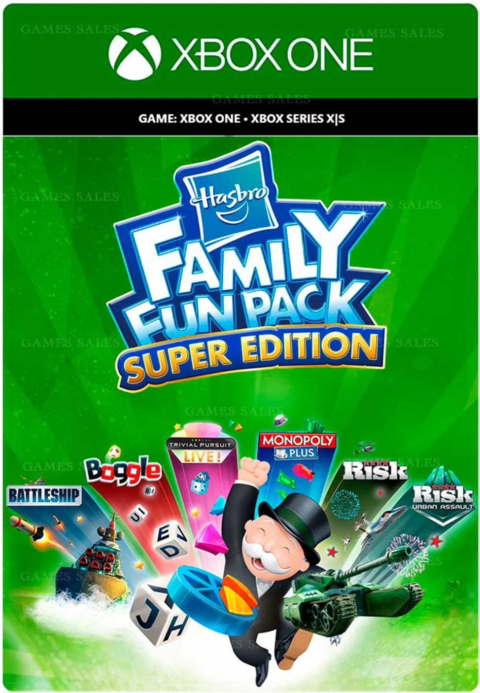 HASBRO FAMILY FUN PACK - SUPER EDITION XBOXКЛЮЧ