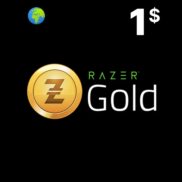 RAZER GOLD GIFT CARD 1$ USD Global