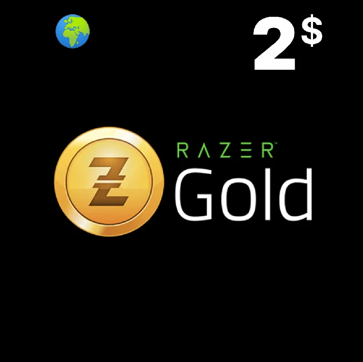 RAZER GOLD GIFT CARD 2$ USD Global