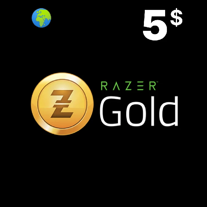 RAZER GOLD GIFT CARD 5$ USD Global