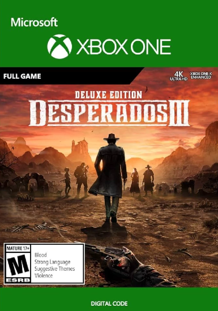 DESPERADOS III DELUXE EDITION ✅XBOX KEY🔑