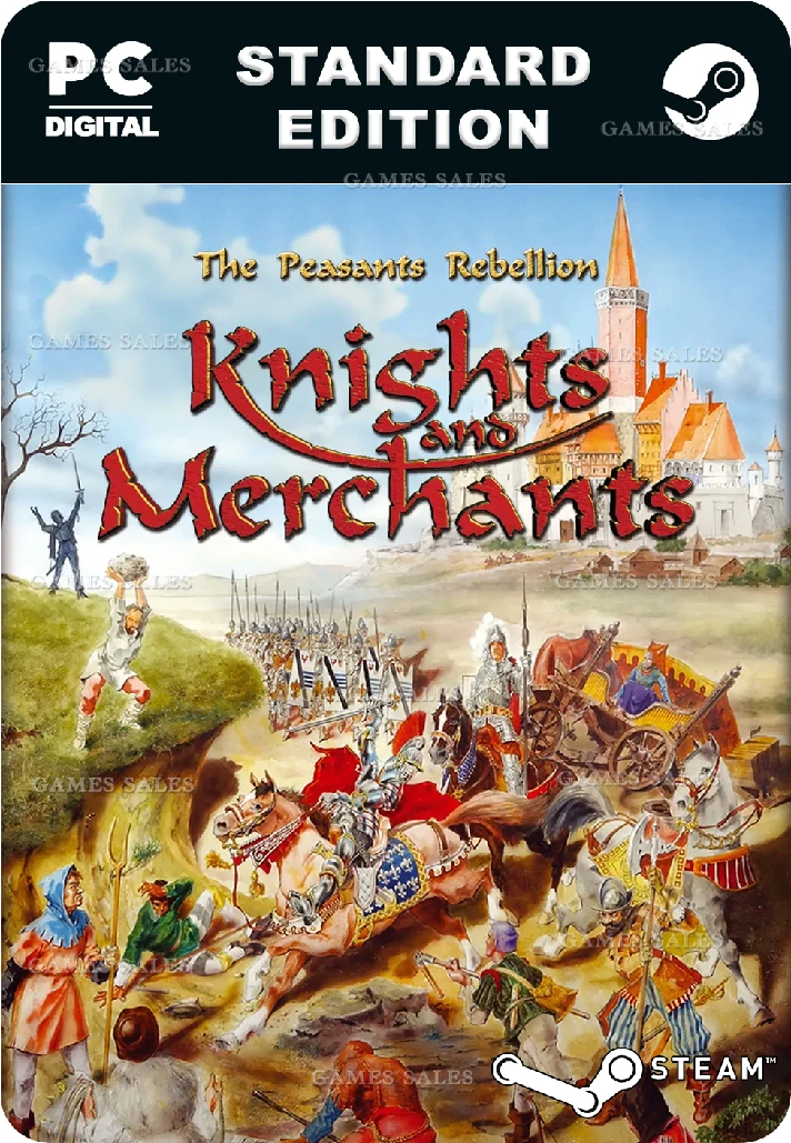 ✅💙KNIGHTS AND MERCHANTS💙STEAM GIFT🤖AUTODELIVERY🤖