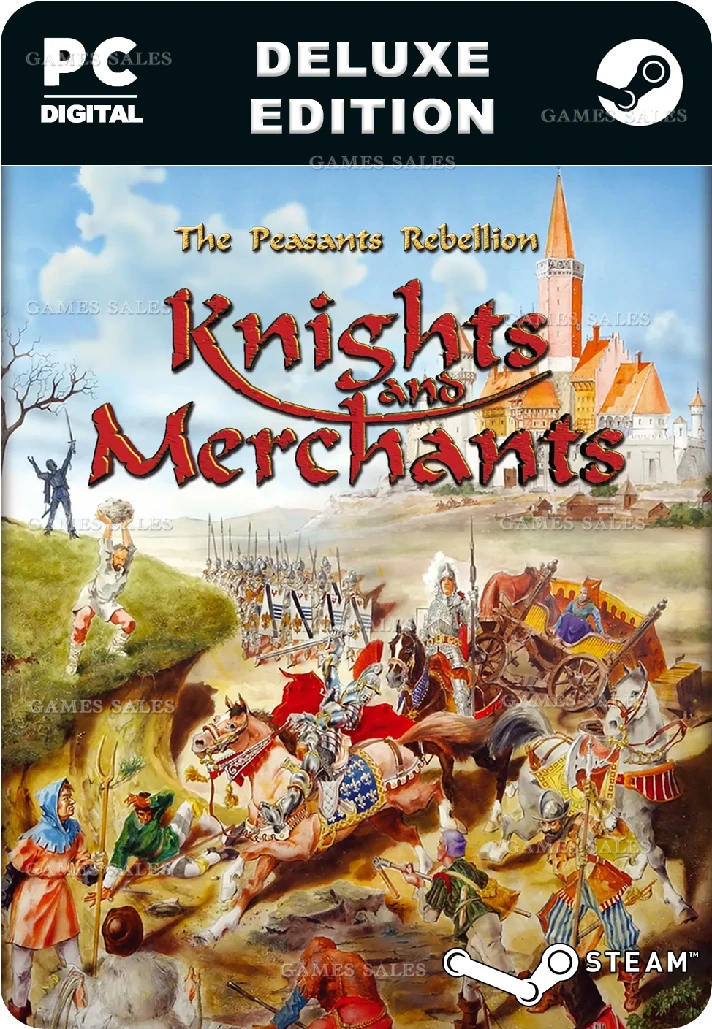 ✅💙KNIGHTS AND MERCHANTS - DIGITAL DELUXE EDITION💙