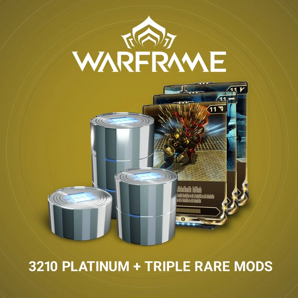 Warframe®:3210 Платины и три редких модаПСН