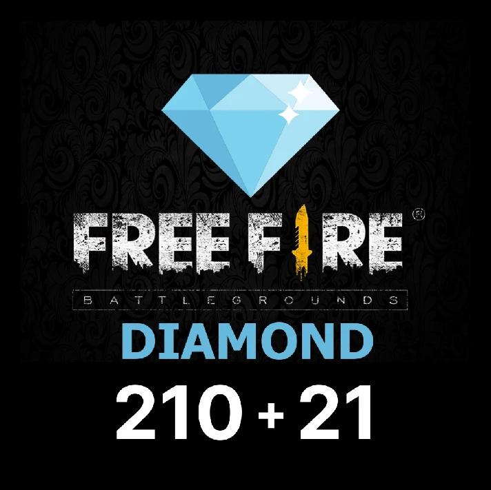 Free Fire 210 + 21 Diamonds Pins (shop2game)🔑/ Global