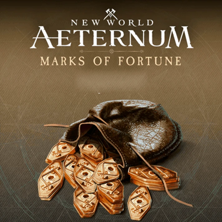 🔵NEW WORLD: AETERNUM - Marks of Fortune💲PS5/PS Turkey