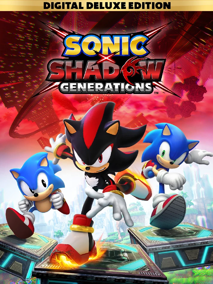 🎁SONIC X SHADOW GENERATIONS DIGITAL DELUXE🌍ROW✅AUTO