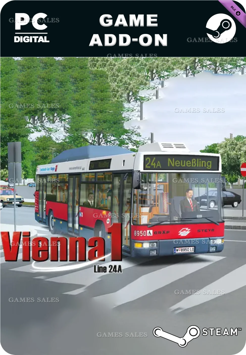 OMSI 2 ADD-ON VIENNA 1 - LINE 24ASTEAM GIFT????АВТО