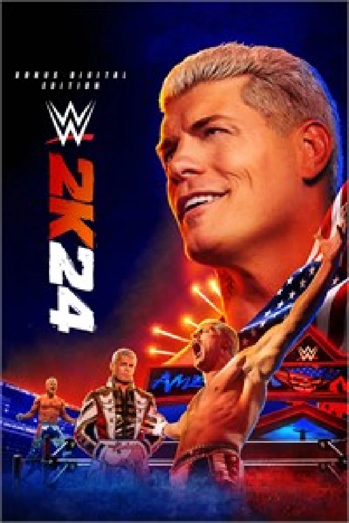 ☀️WWE 2K24 BONUS DIGITAL EDITION XBOX💵