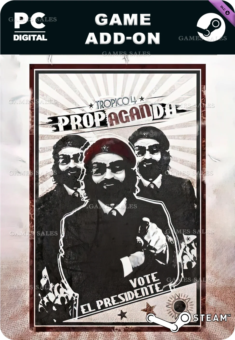 TROPICO 4: PROPAGANDA!STEAM GIFT????АВТОДОСТАВКА????