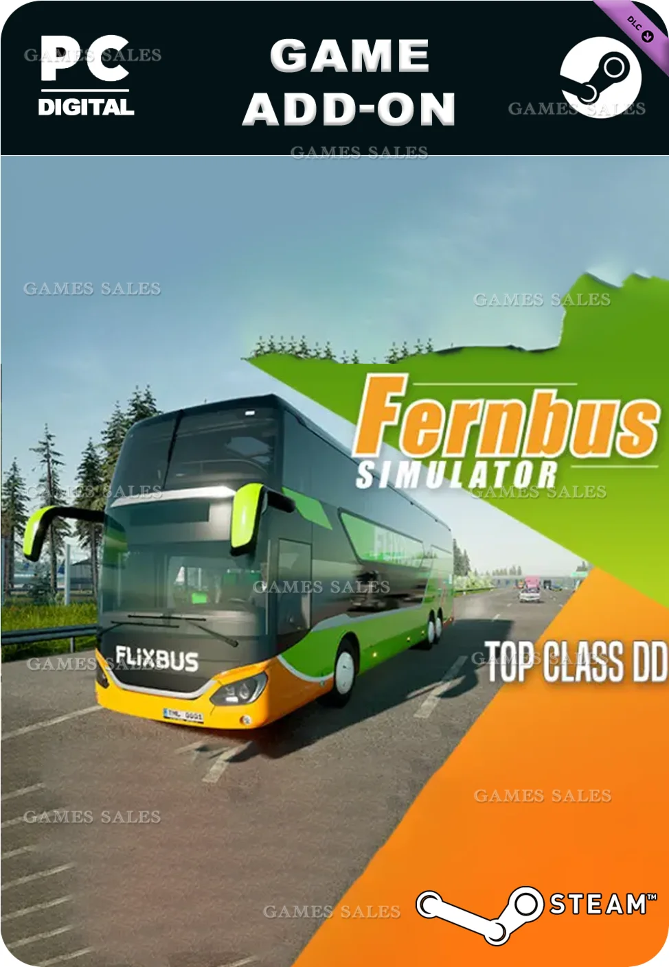 FERNBUS SIMULATOR - TOP CLASS DDSTEAM GIFT????АВТО