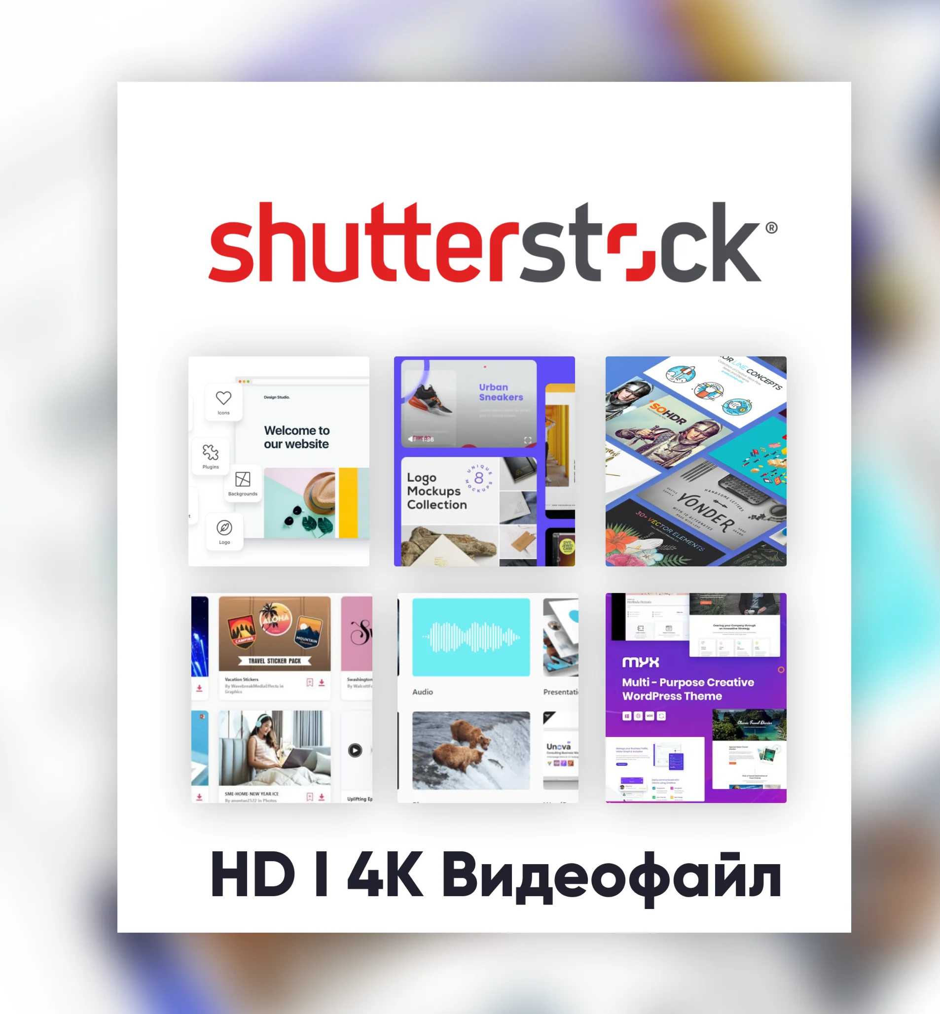  Shutterstock HD I 4K Видеофайл Скачать ????