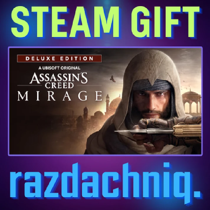 🕌Assassin’s Creed Mirage Deluxe {Steam Gift/RU/CIS}