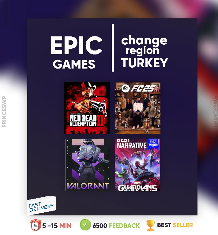 ✨Epic Games change region to TURKEY 🇹🇷 TL epicgames