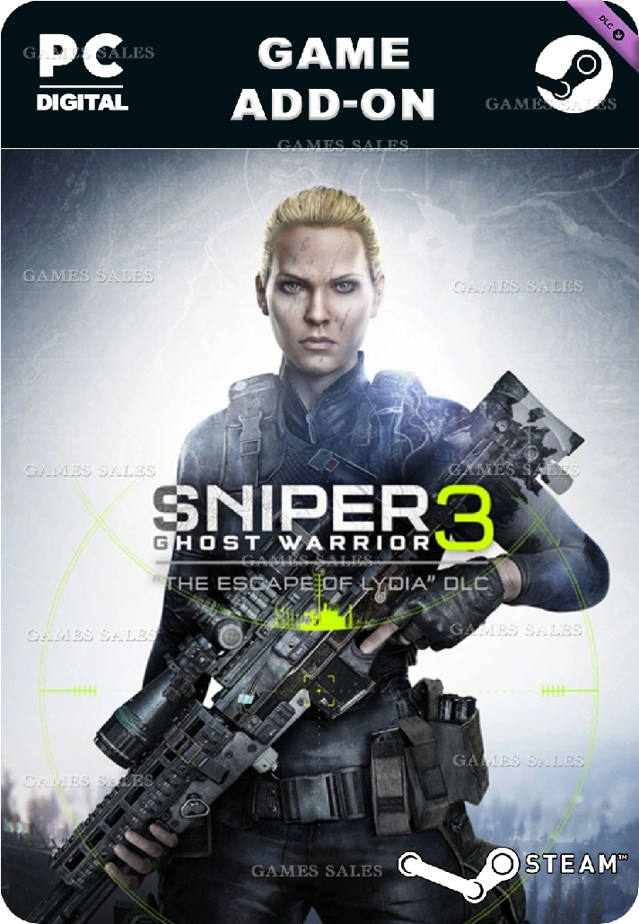 ✅💙SNIPER GHOST WARRIOR 3 - THE ESCAPE OF LYDIA💙STEAM